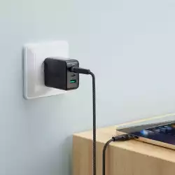Acefast Кабел USB-C to USB-C Cable 60W MAGNETIC 1.2m - C11-03 - Black