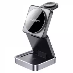Acefast настолно устройство за безжично зареждане Desktop 3-in-1 Wireless Charging Holder - E20 Black