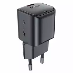 Acefast Универсално зарядно за стена Charger Wall GaN PD20W - A73 Mini - USB-C x 1, Black