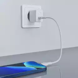 Acefast Универсално зарядно за стена Charger Wall GaN PD30W - A21 - USB-C x 1, Black