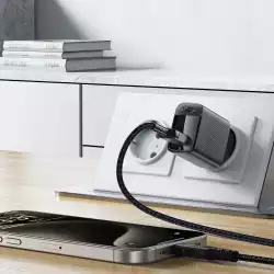 Acefast Универсално зарядно за стена Charger Wall GaN Quick Charge 18W - A90 - USB-A x 1, Black