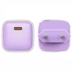 Acefast Универсално зарядно за стена Charger Wall GaN PD30W - A53 - USB-C x 1, Purple