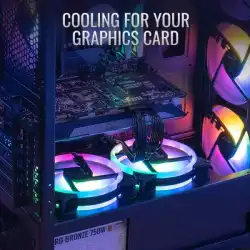 AeroCool кутия Case ATX - Beam-G-BK-v2 - 4 fans included