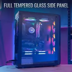 AeroCool кутия Case ATX - Beam-G-BK-v2 - 4 fans included