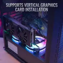 AeroCool кутия Case ATX - Beam-G-BK-v2 - 4 fans included