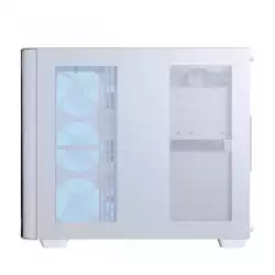 AeroCool кутия Case ATX - P500C-G-WT-v1 - 4 x 120 mm Infinity Mirror A-RGB