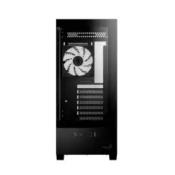 AeroCool кутия Case ATX - P500D Digi-G-BK-v1 - Digital Display, USB-C, 3 x 120 mm A-RGB