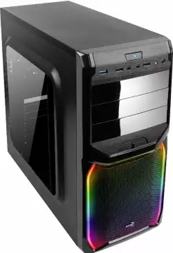 AeroCool кутия Case ATX - V3X RGB Window - ACCM-PV11011.11