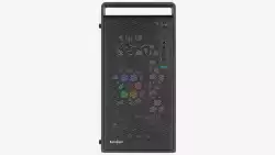 AeroCool кутия Case mATX - CS-109-G-BK-v1 - FRGB, Tempered Glass                          