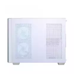 AeroCool кутия Case mATX - P300C-G-WT-v1 - 3 x 120 mm Infinity Mirror A-RGB