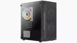 AeroCool кутия Case mATX - Trinity Mini-G-BK-v3 - 3 fans included, Tempered Glass