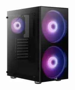 AeroCool кутия за компютър Case ATX - Python aRGB - 2 x 200mm ARGB fans/Tempered Glass - ACCM-PB15033.11