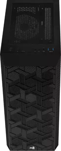 AeroCool кутия за компютър Case Hive v2 - Mesh panel, FRGB, Tempered Glass, 4 Fans - ACCM-PV27043.11