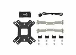 AeroCool охладител CPU Cooler - Cylon 4 BLACK aRGB PWM - ACTC-CL30410.01