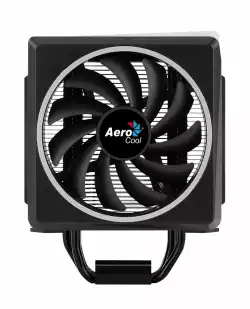 AeroCool охладител CPU Cooler - Cylon 4 BLACK aRGB PWM - ACTC-CL30410.01