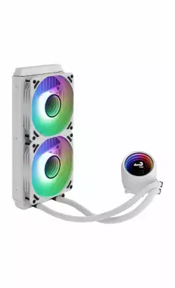 AeroCool водно охлаждане Water Cooling - Mirage L240 White -  Addressable RGB - ACLA-MR24127.71