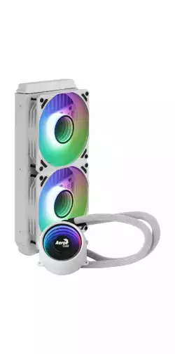 AeroCool водно охлаждане Water Cooling - Mirage L240 White -  Addressable RGB - ACLA-MR24127.71