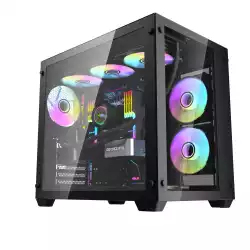Aigo кутия Case ATX - C285 Black                          