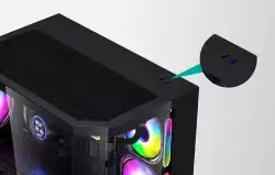 Настолен компютър Playbox, Mini Tower, Mini Tower, 16 GB, GeForce RTX 3050, 512 GB , черен