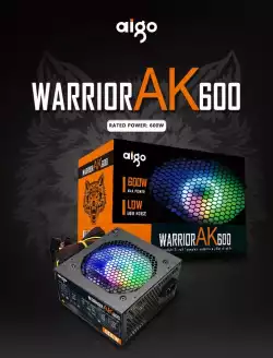 Aigo захранващ блок PSU 600W - Warrior AK600 RGB