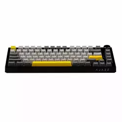 Ajazz геймърска механична клавиатура Gaming Mechanical Keyboard AK820 - Moon Switches [Linear] (English US), Black, Gray, RGB