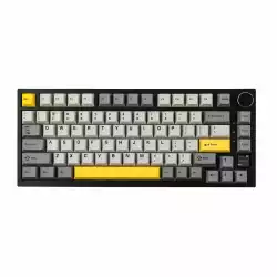 Ajazz геймърска механична клавиатура Wireless Gaming Mechanical Keyboard AK820 PRO - Flying Fish [Linear] (English US), Black, Gray