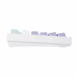 Ajazz геймърска механична клавиатура Wireless Gaming Mechanical Keyboard AK820 PRO - Flying Fish [Linear] (English US), Purple