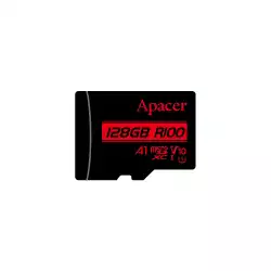 Apacer карта памет microSDXC 128GB UHS-I U1 V10 A1 Class10, Adapter - AP128GMCSX10UB-R