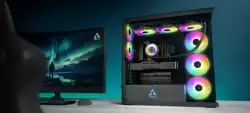 Arctic кутия Case E-ATX - Xtender (Mirror Black) - 5 A-RGB Fans included