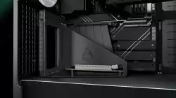 Arctic кутия Case E-ATX - Xtender VG (Mirror Black) - PCIe Gen 4 riser included, 5 A-RGB Fans included