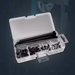 Arctic кутия Case E-ATX - Xtender VG (Mirror Black) - PCIe Gen 4 riser included, 5 A-RGB Fans included