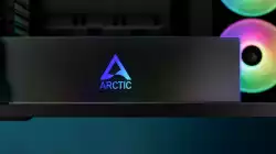 Arctic кутия Case E-ATX - Xtender VG (Mirror Black) - PCIe Gen 4 riser included, 5 A-RGB Fans included
