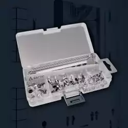 Arctic кутия Case E-ATX - Xtender VG (White) - PCIe Gen 4 riser included, 5 A-RGB Fans included