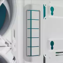 Arctic кутия Case E-ATX - Xtender VG (White) - PCIe Gen 4 riser included, 5 A-RGB Fans included