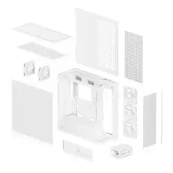 Arctic кутия Case E-ATX - Xtender (White) - 5 A-RGB Fans included