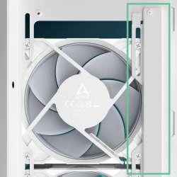 Arctic кутия Case E-ATX - Xtender (White) - 5 A-RGB Fans included                          