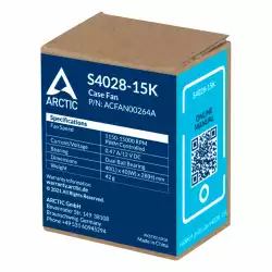 Arctic сървърен вентилатор Server Fan 40x40x28 Dual Ball - S4028-15K - ACFAN00264A