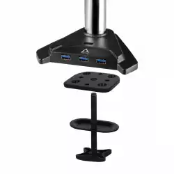 Arctic стойка за два монитора Desk Mount Dual Monitor 4xUSB3.0 - Z2 Pro - Gen 3