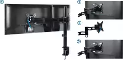 Arctic Стойка за монитор Desk Mount Monitor - Z2 BASIC