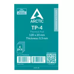 Arctic Термопад Thermal pad TP-4 120x20mm, 0.5mm - 4 Pack                          