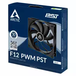 Arctic Вентилатор Arctic Fan F12 PWM PST (black) - 120mm/230-1350rpm