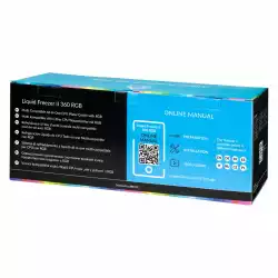 Arctic Водно охлаждане Liquid Freezer II - 360 RGB Black