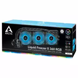 Arctic Водно охлаждане Liquid Freezer II - 360 RGB Black