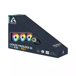 Arctic водно охлаждане Liquid Freezer III Pro 420 A-RGB Black