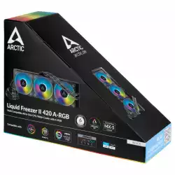 Arctic водно охлаждане Liquid Freezer II - 420 A-RGB Black