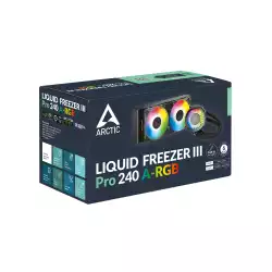 Arctic водно охлаждане Liquid Freezer III 240 Pro A-RGB (Black)