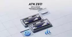 ATK професионална безжична геймърска механична клавиатура Wireless Professional Gaming Mechanical Keyboard - Z87 PRO Side Engraving - Aniya Switches