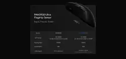 ATK професионална геймърска мишка Wireless Gaming Mouse Z1 PRO MAX - 8K, White