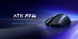 ATK професионална геймърска мишка Wireless Gaming Mouse F1 Ultimate 2.0 - 8K, Black