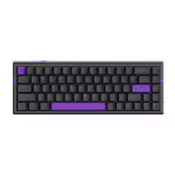 ATK професионална геймърска механична клавиатура Professional Gaming Mechanical Keyboard RS6 - 8K, Gateron Jade Pro Switches [Linear] - Black